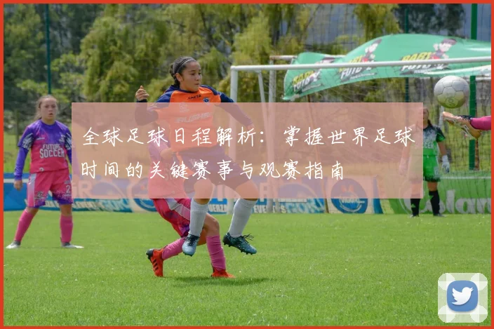 全球足球日程解析：掌握世界足球时间的关键赛事与观赛指南